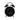 Fisura – Black Analog Alarm Clock