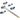 HIC Chopsticks with Fish Rest Set