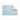Grid bath mat Light Blue in bathroom