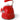 Smeg Whistling Kettle Red detail