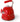 Smeg Whistling Kettle Red detail