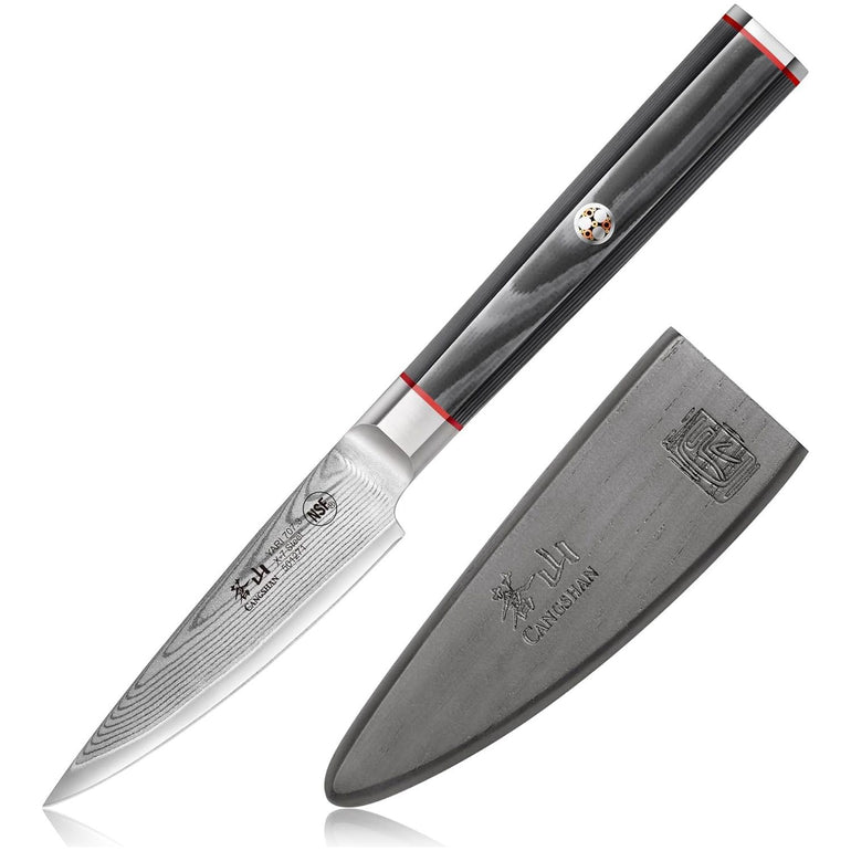 Cangshan Damascus Steel Paring Knife 3.5"