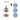 Kilner Seasoning Grinder, Refillable Glass Spice Mill
