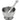 Fox Run Stainless Steel Mortar and Pestle