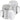 HIC Sugar Shaker & Duster Set
