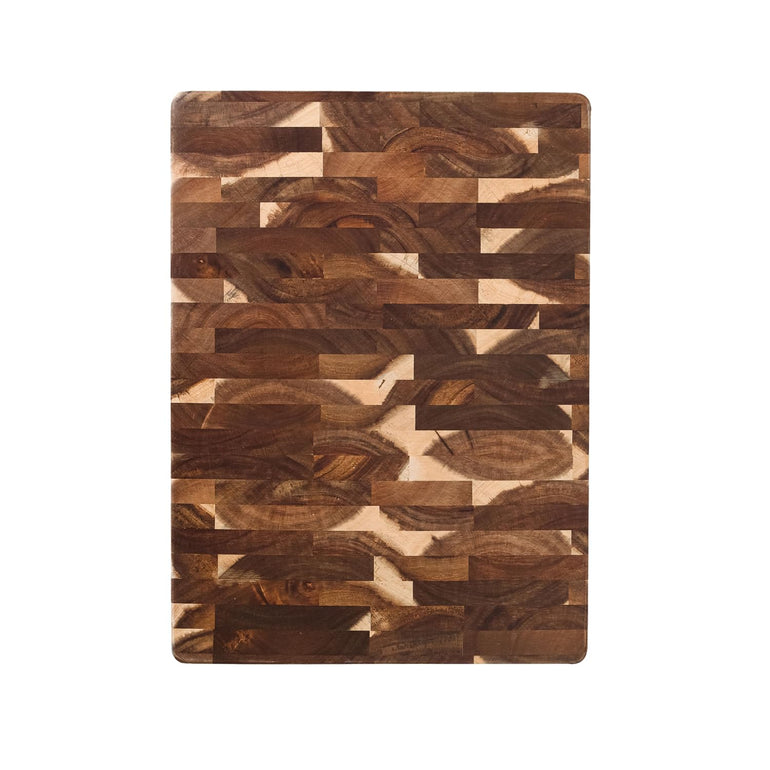 Dexas Acacia End Grain Reversible Butcher Block 11.8x16.14