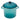 Le Creuset 8-quart stock pot with a colorful enamel exterior and stainless steel handle, ideal for soup and broth preparation.