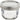 Clear wide mouth Mason jar by LEE with a metal lid, shown filled with colorful preserved fruits.