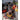 Fruktrik table runner laid flat showing the fruit basket and bird design