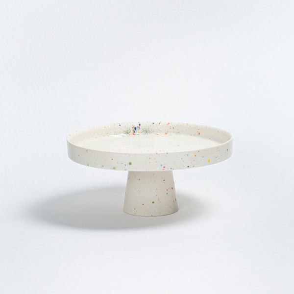 Egg Back Home Party Cake Stand, White, 11"