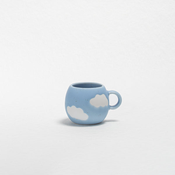 Egg Back Home Cloud Espresso Mug, Blue, 3 oz