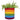 Stacked Rainbow Planter