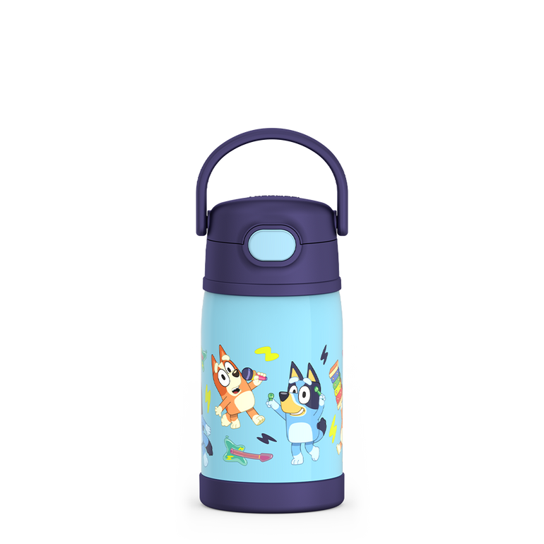 Thermos Funtainer Bluey kids water bottle front