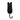 Black Meowmbrella in its cat-shaped case with the handle as the tail
