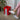 Red Sharpener Wastebasket