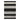 Chilewich Bold Stripe Shag Mat — Black White