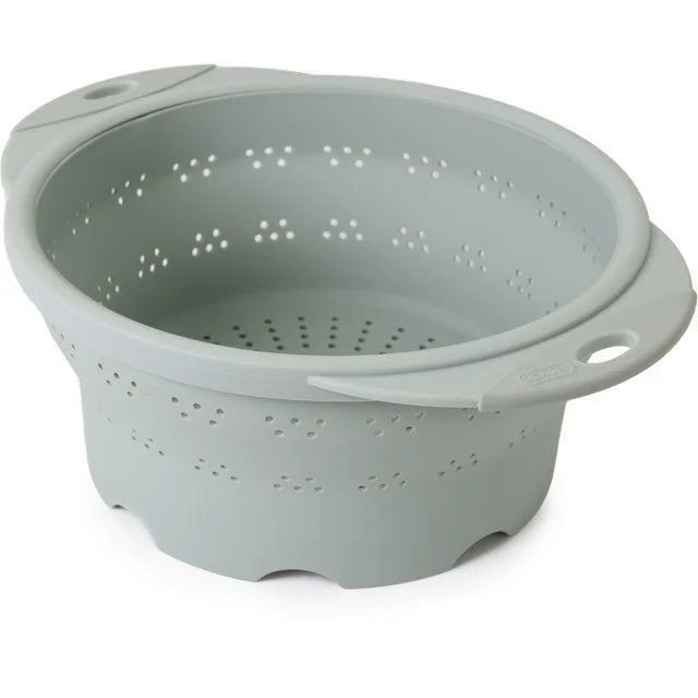 Dexas collapsible silicone colander, expanded