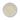 Fish's Eddy Skyblue Scallop appetizer plate from above, cream with a scalloped sky-blue rim