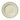 Fish's Eddy Greenband 12.75 oz soup bowl in cream stoneware with two green bands, side profile showing the wide shallow rim-soup shape