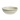 Fish's Eddy Greenband 14 oz soup bowl, top-down view showing the green double-band detail