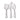 TAG Monroe Enamel Cheese Knife white multi