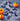 tag felt bat LED string lights alternate