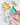 TAG Sweetest Christmas Appetizer Plates holding cookies on a marble surface with a pink napkin