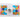 Hide+Seek Gumball woven placemats styled on a table