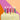 Striped birthday candles on cake
