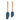 KitchenAid 2-piece silicone mixing spatula and scraper set Agave