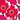 Marimekko Unikko luncheon napkin with red and pink poppies