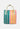 Kind Bag Bi-Colour Stripes back