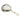 Barfly stainless steel julep strainer, angled view of the perforated bowl and handle