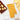 KAF Home Monaco quilted oven mitt Ochre