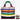 LOQI Recycled Tote Bag featuring Poul Gernes' Lottery Stripes pattern