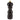Peugeot Paris uSelect Pepper Mill in chocolate color, 18cm tall, with a sleek design and adjustable grind mechanism.