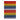 Chilewich Pride Shag Door Mat, Rainbow, 18x28