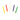 Rainbow birthday candles with coloured flames 12 pack