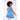 Blue Marigold Kind Bag worn on the shoulder
