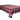 Red, green, and beige festive plaid tablecloth, full view