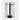 Brabantia NewIcon 3 liter pedal bin in Brilliant Steel, front view