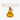 Bloomingville Glass Pear on Pedestal