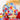 April Cornell Primary Patchwork Tea Cozy in Multi — hero shot