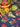 Farm Fresh Tablecloth Navy, angle