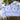 April Cornell Porcelain Patchwork tablecloth in blue and white, 60x90