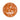 Burnt orange Pavilion Paper dinner plate with a cow and landscape scene and scalloped border