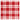 Red plaid reverse side of the Woodie Wagon dishcloth