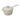 Le Creuset 2.25-quart iron handle sauce pan with a black lid and vibrant enamel exterior, ideal for cooking and simmering sauces.