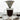 London Sip stainless steel dripper set on a glass mug of brewed coffee