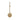 Creative Co-Op Gold Tea Strainer